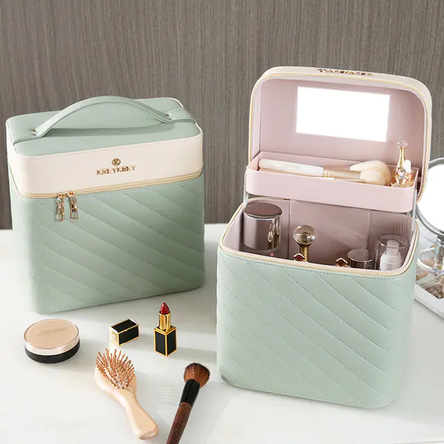 stylish Fashionable Portable Makeup Bag / makeup Storage Box