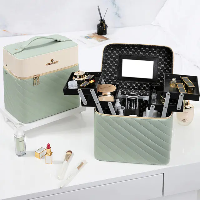 stylish Fashionable Portable Makeup Bag / makeup Storage Box