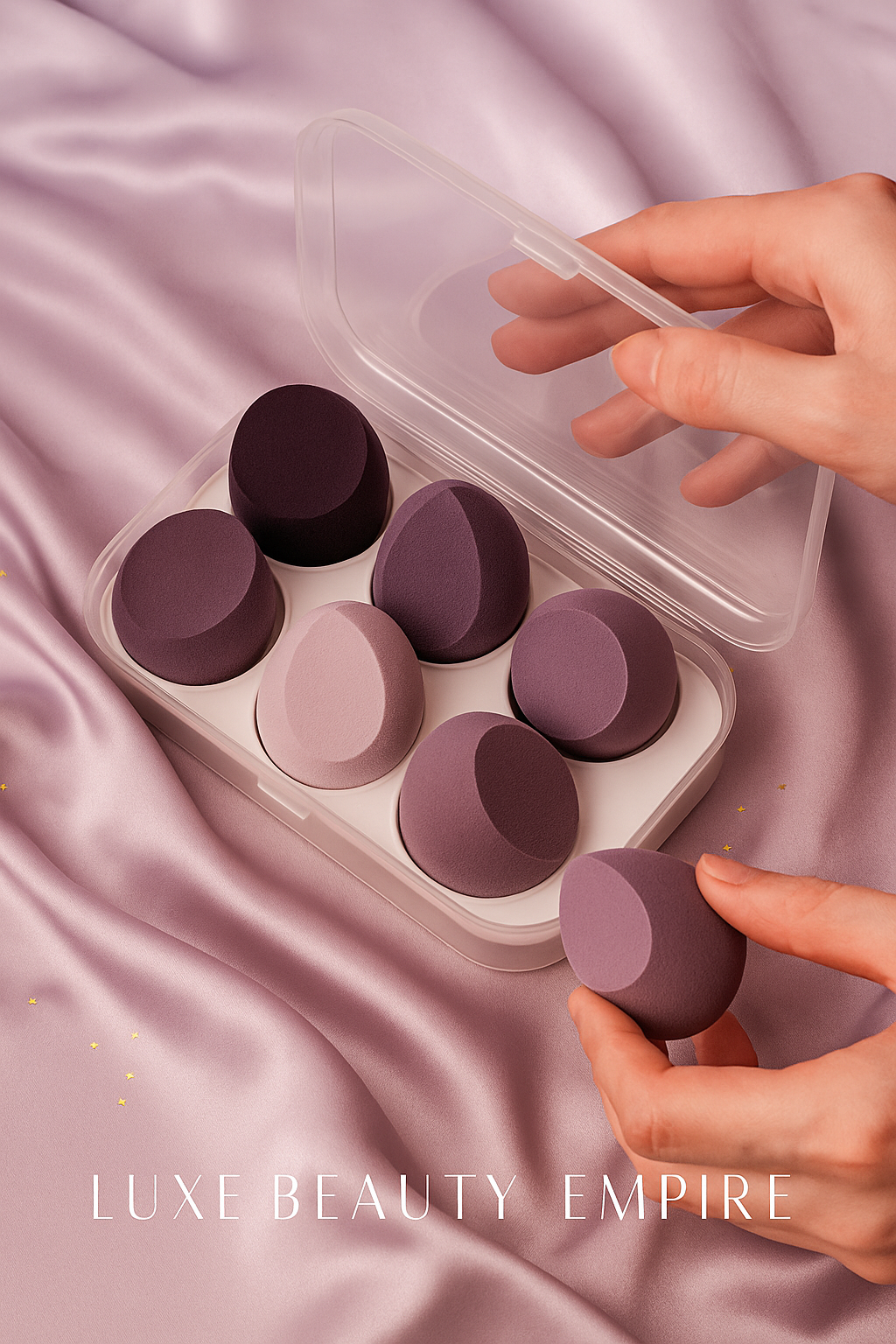 8 Pieces Makeup Sponge Set