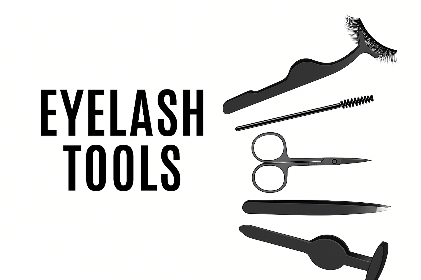 "5-in-1 Professional Eyelash Tool Kit – Lash Perfection Made Easy"