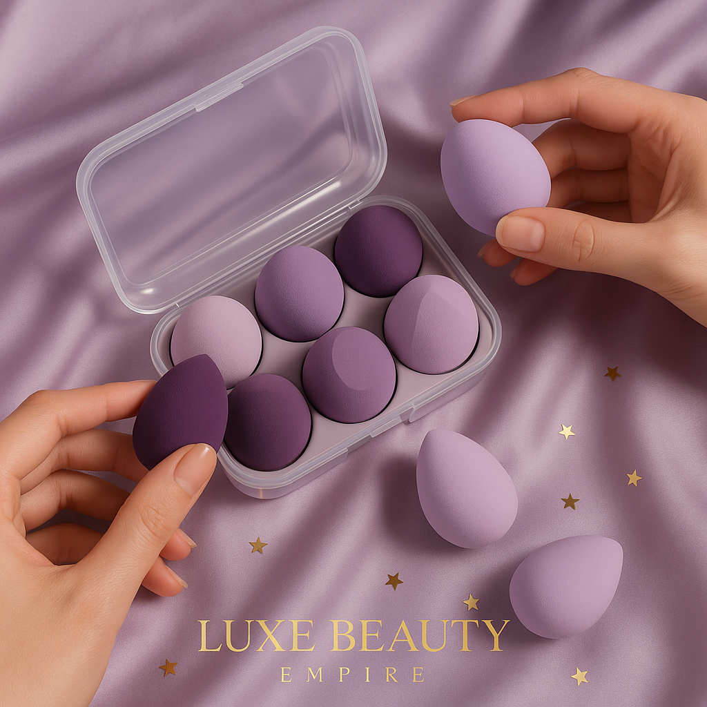 8 Pieces Makeup Sponge Set
