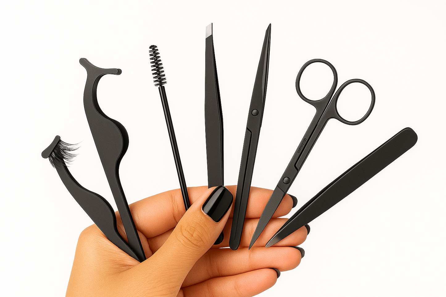 "5-in-1 Professional Eyelash Tool Kit – Lash Perfection Made Easy"