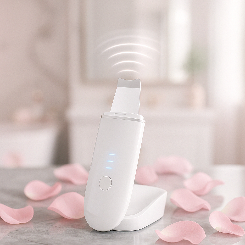 Ultrasonic Face Spatula Skin Scrubber – Wireless