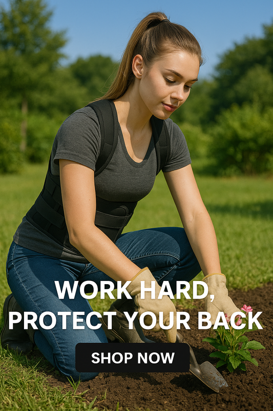 Back Support and Posture Trainer(M waist 34-41in)