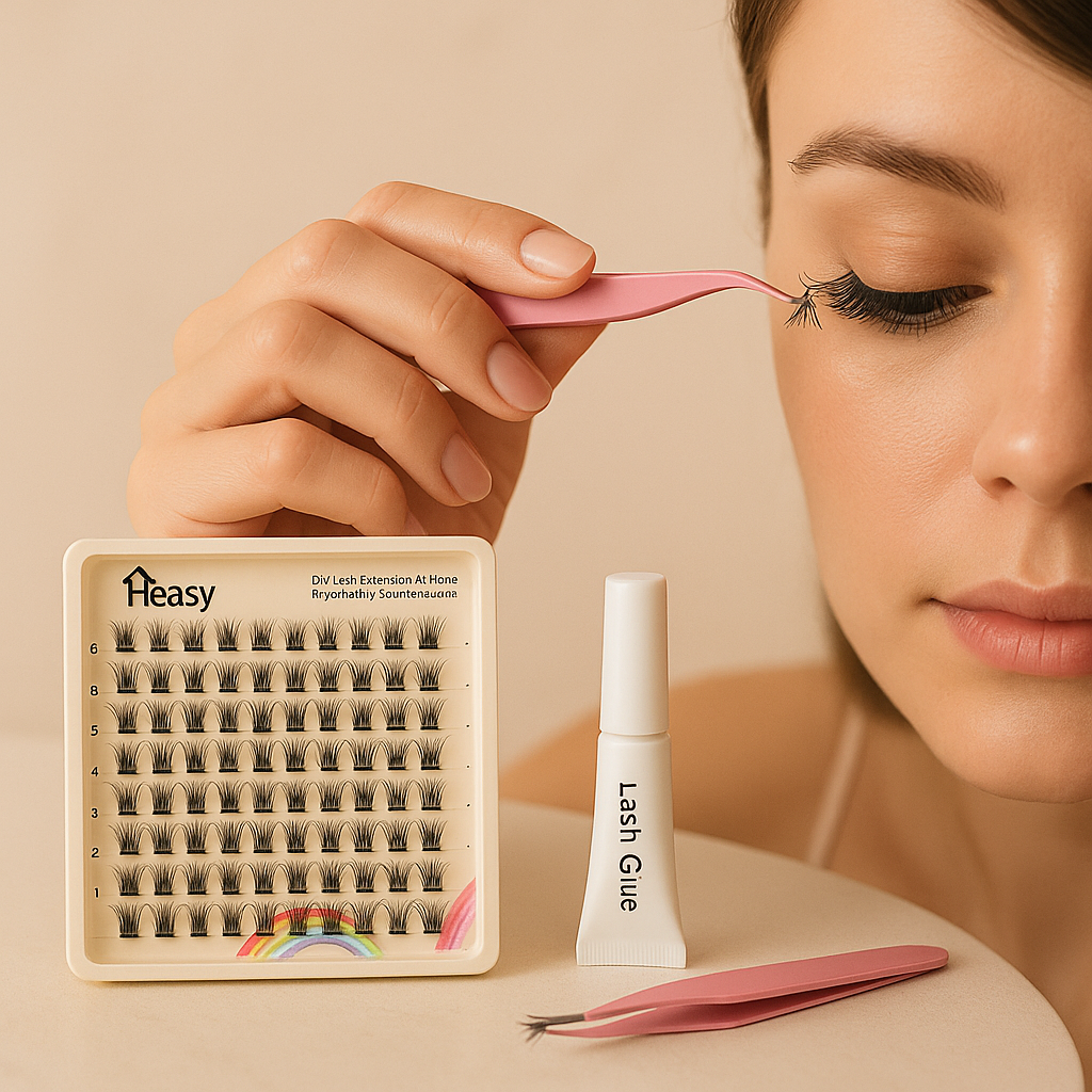 Eyelash Clusters C Curl 144Pcs Lash Clusters 8-16mm Lash Clusters Wide Band Wide Lash Clusters Easy Individual Wispy Fluffy Lash Clusters Kit for Beginners Diy Lash Extension (C Curl 8-16mm)