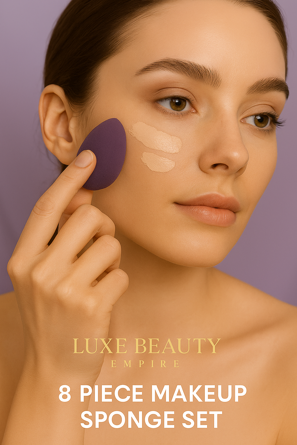 8 Pieces Makeup Sponge Set